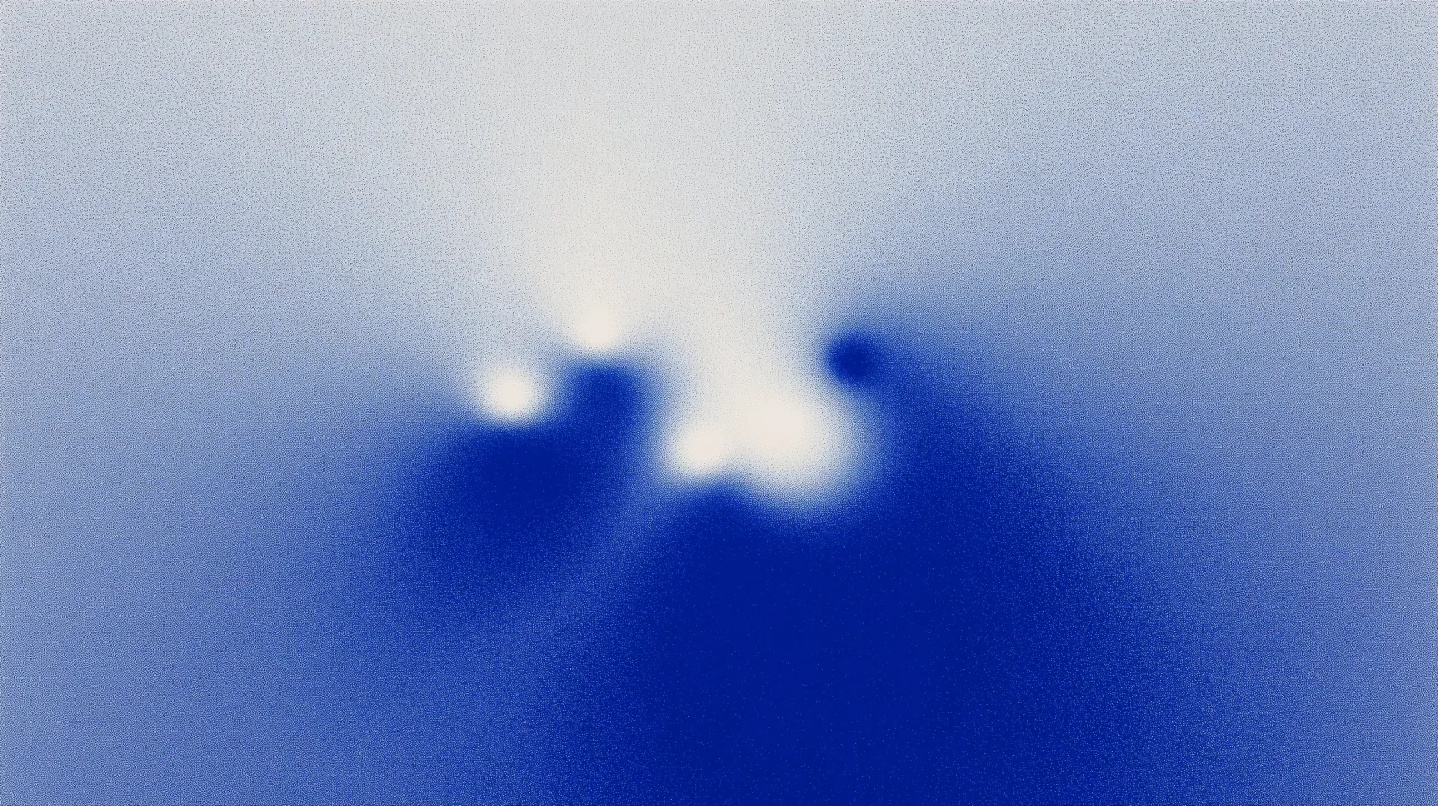 Blurred blue light field